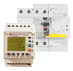 Earth leakage and circuit breaker protection with reclosing system